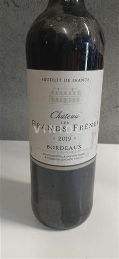 Burdeos Bordeaux Château Les Grands Frênes 2019
