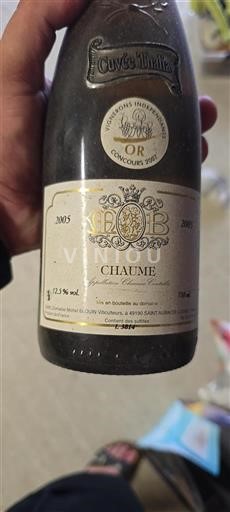 Valle della Loira Chaume Domaine Michel Blouin Thalia 2005