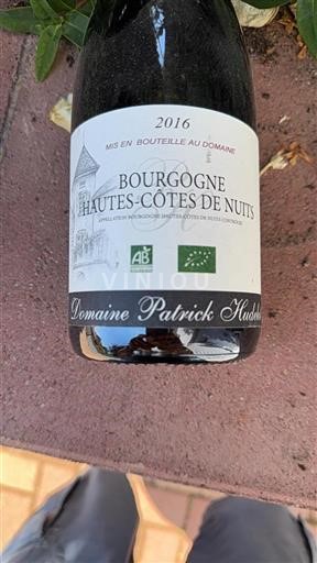 Bourgogne Ospecificerad Domaine Patrick Hudelot 2016