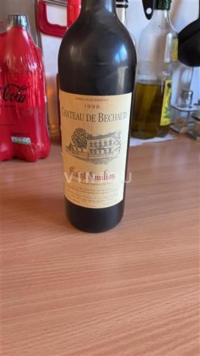 Bordeaux Saint-Émilion Château Bechaud 1998