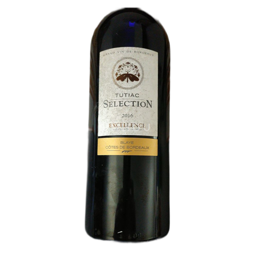 Bordeaux Blaye-Côtes-de-Bordeaux Tutiac Sélection Excellence 2016
