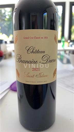 Bordeaux Saint-Julien Grand Cru Château Branaire-Ducru 2021