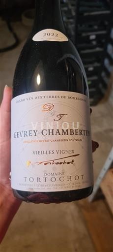 Borgogna Gevrey-Chambertin Domaine Tortochot Vieilles Vignes 2022