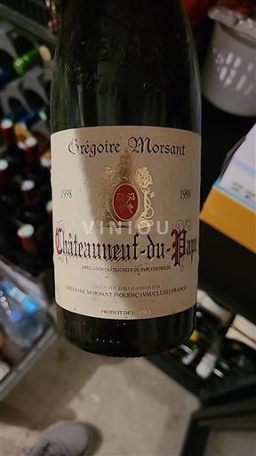 Rhônetal Châteauneuf-du-Pape Grégoire Morsant 1998