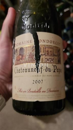 Rhônetal Châteauneuf-du-Pape Domaine Condorcet 2007