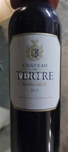 Bordeaux Margaux Grand Cru Château Tertre 2015