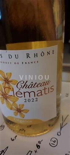 Valle del Ródano Côtes del Ródano Château Clématis Élégance 2022