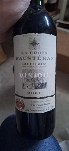 Bordeaux La Croix Austéran 2001