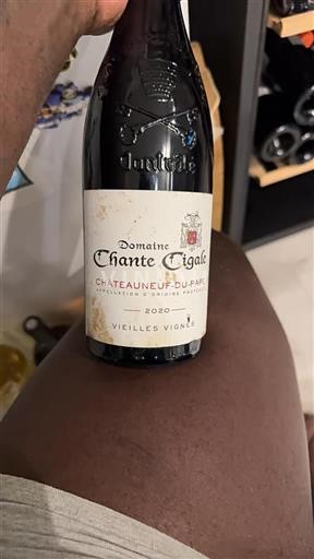 Údolí Rhôny Châteauneuf-du-Pape Domaine Chante Cigale Vieilles Vignes 2020