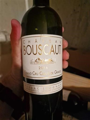 Bordeaux Pessac-Léognan Château Bouscaut 2016