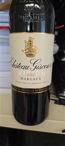 Bordeaux Margaux Grand Cru Château Giscours 2021