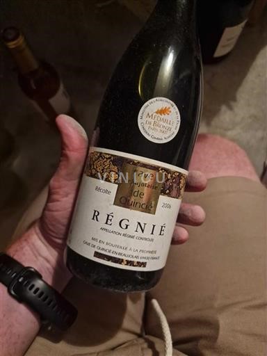 Beaujolais Régnié Cave de Quincié 2006