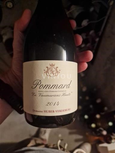 Bourgogne Pommard Domaine Huber-Verdereau En Vauxmuriens Hauts 2014