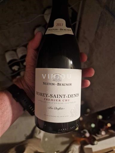 Bourgondië Morey-saint-denis Premier Cru Nuiton-Beaunoy Les Chaffots 2017