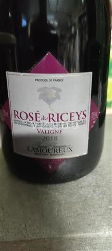 Champagne Rosé des Riceys Jean-Pierre Lamoureux Valigné 2018