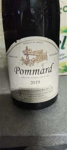 Borgogna Pommard Domaine Laurent Boussey 2019