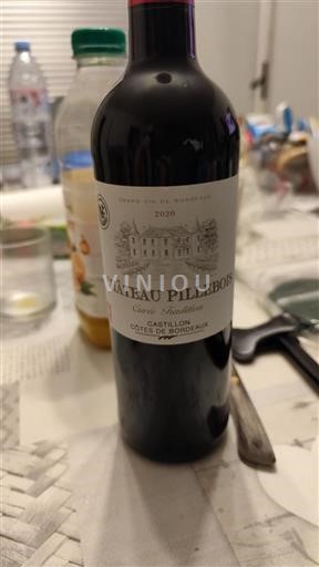 Bordeaux Castillon-côtes-de-bordeaux Château Pillebois Tradition 2020