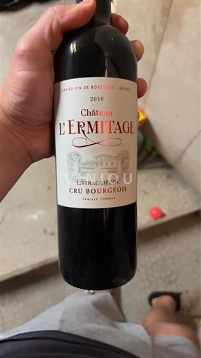 Bordeaux Listrac-Médoc Cru Bourgeois Château L'Ermitage 2018