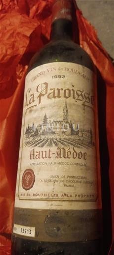 Bordeaux Haut-Médoc La Paroisse 1982