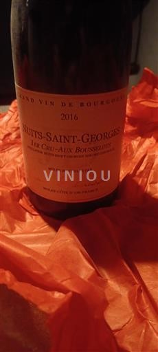 Bourgondië Nuits-saint-georges Premier Cru 1er Cru-Aux Bousselots 2016