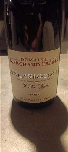 Borgoña Gevrey-Chambertin Domaine Marchand Frères Vieilles Vignes 2022