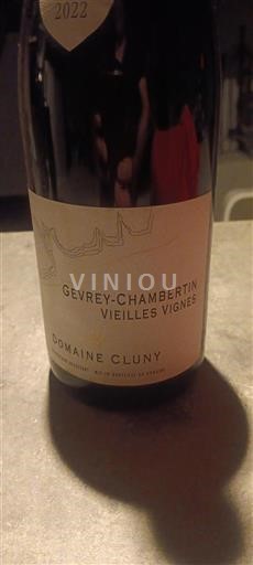 Bourgogne Gevrey-chambertin Village Domaine Cluny Vieilles Vignes 2022