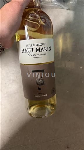 Vin Blanc sec Vénus Haut Marin 2023 France Sud-Ouest Côtes de Gascogne IGP