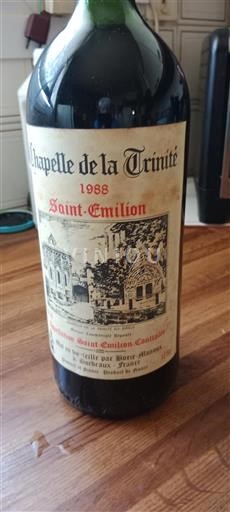Bordeaux Saint-Émilion Chapelle de la Trinité 1988