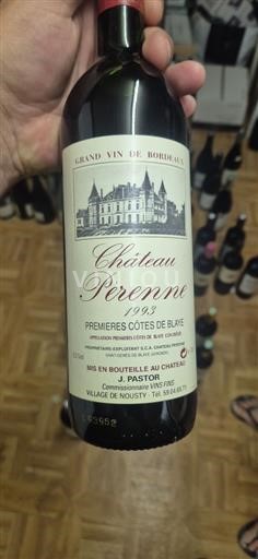 Bordeaux Non specificato Château Pérenne 1993