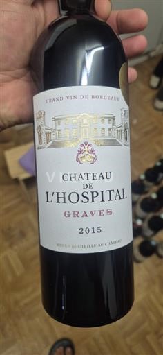 Bordeaux Graves Château L'Hospital 2015