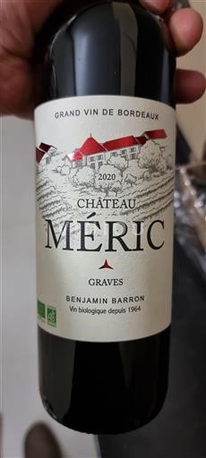 Bordeaux Graves Château Méric 2020