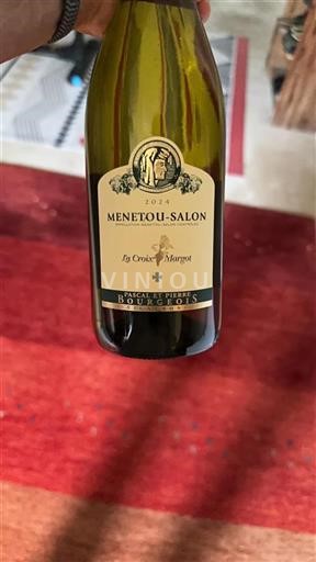 Vin Blanc sec La Croix Margot Pascal et Pierre Bourgeois 2024 France Vallée de la Loire Menetou-salon