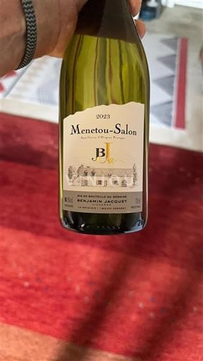 Loire Valley Menetou-Salon Benjamin Jacquet BJ 2023