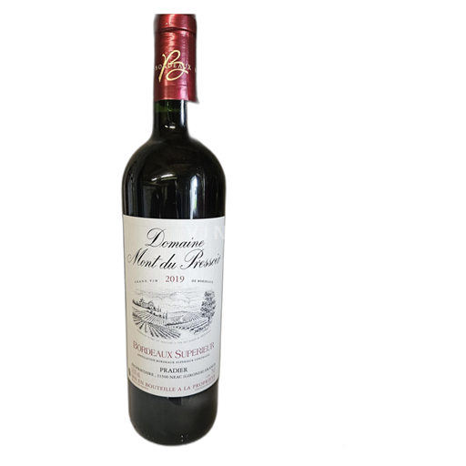 Bordeaux Bordeaux supérieur Domaine Mont du Pressoir 2019