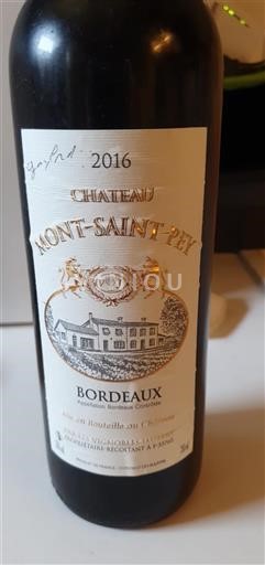 Bordeaux Château Mont-Saint-Pey 2016