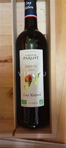 Bordeaux Château Parant Cap Nature 2019