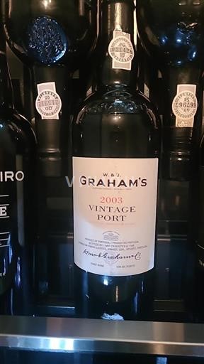 Portogallo Porto W. & J. Graham's Vintage Port 2003
