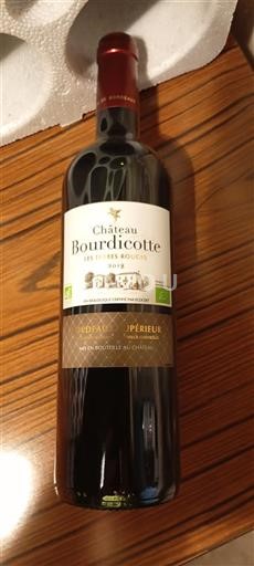Bordeaux Bordeaux supérieur Château Bourdicotte Les Terres Rouges 2018