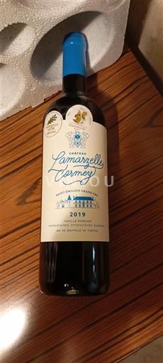 Bordeaux Saint-Émilion Grand Cru Château Lamarzelle Cormey 2019