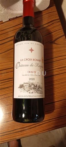 Bordeaux Graves Château Respide La Croix Bonnet 2020