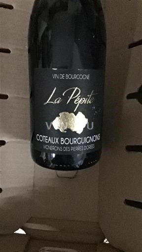 Burgundy Coteaux Bourguignons Vignerons des Pierres Dorées La Pépite 2022