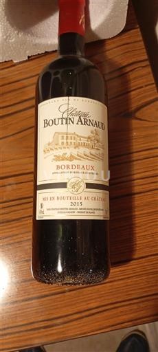 Bordeaux Château Boutin Arnaud 2015