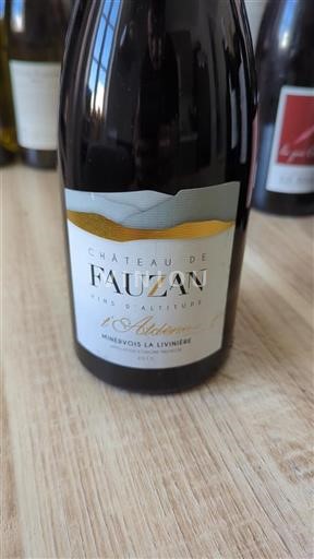 Languedoc Minervois-la-livinière Château Fauzan l'Aldène 2015