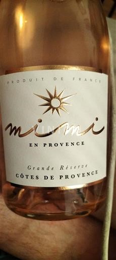 Provence Côtes de Provence Mimi en Provence Grande Réserve Niet-geïntegreerd