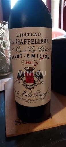 Bordeaux Saint-Émilion 1er Grand Cru Classé Château La Gaffelière 2021