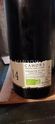Zuidwest-Frankrijk Cahors Château Cèdre 14 2014