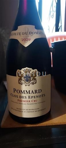 Bourgogne Pommard Premier Cru Château Meursault Clos des Epenots 2020