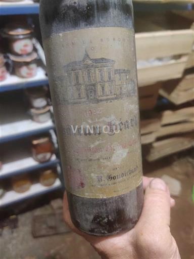 Bordeaux Saint-Estèphe Grand Cru Château Beau-Site 1982