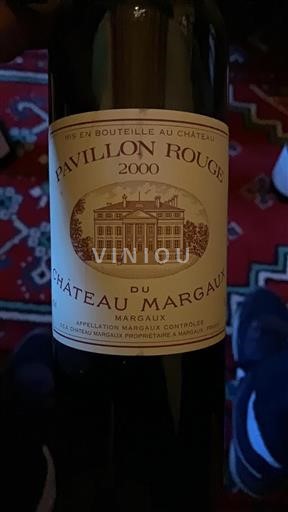 Bordeaux Margaux Château Margaux Pavillon Rouge 2000