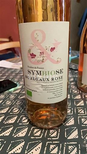 Bordeaux Bordeaux rosato Symbiose 2020